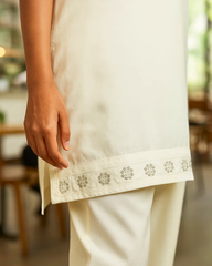 2 pcs solid embroidery- CHANDNI