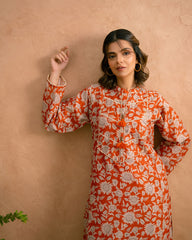 PRINTED ESSENTIAL 2PC CO-ORD - Sun Flower