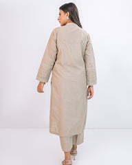 Solid Embroidered Co-ord -Arzoo