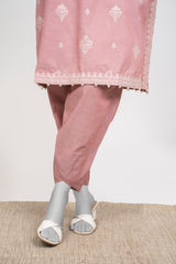 Solid Embroidered | 2-Piece RTW | Pink