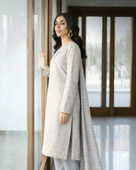 Sahab Baft | Jacquard 3-Piece