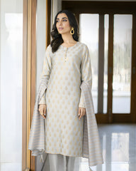 Sahab Baft | Jacquard 3-Piece