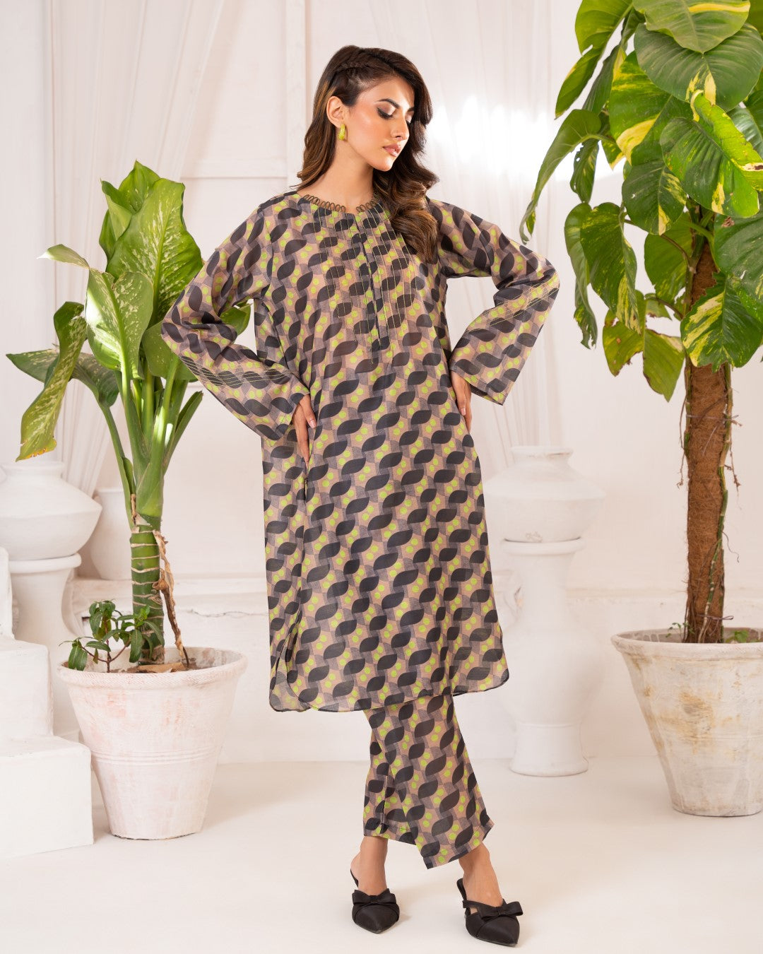 PRINTED ESSENTIAL CO-ORD - Abstract Mind