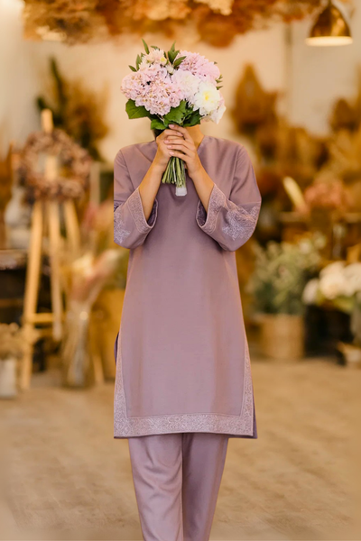 2 pcs solid embroidery- GUL-E-NAZUK