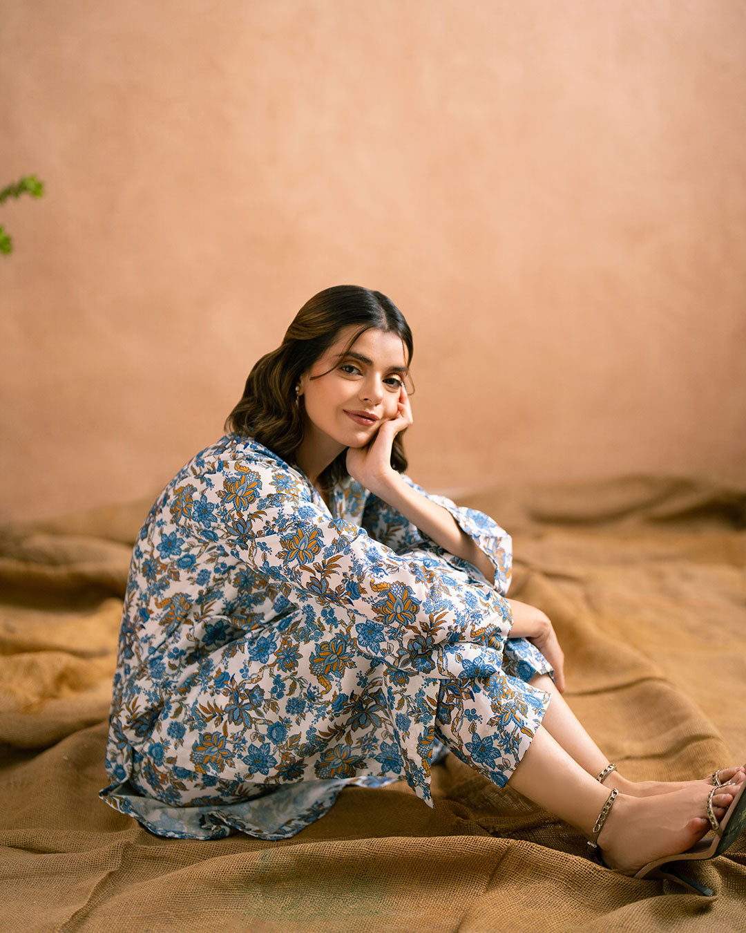 PRINTED ESSENTIAL 2PC CO-ORD - Chinoiseries Bliss