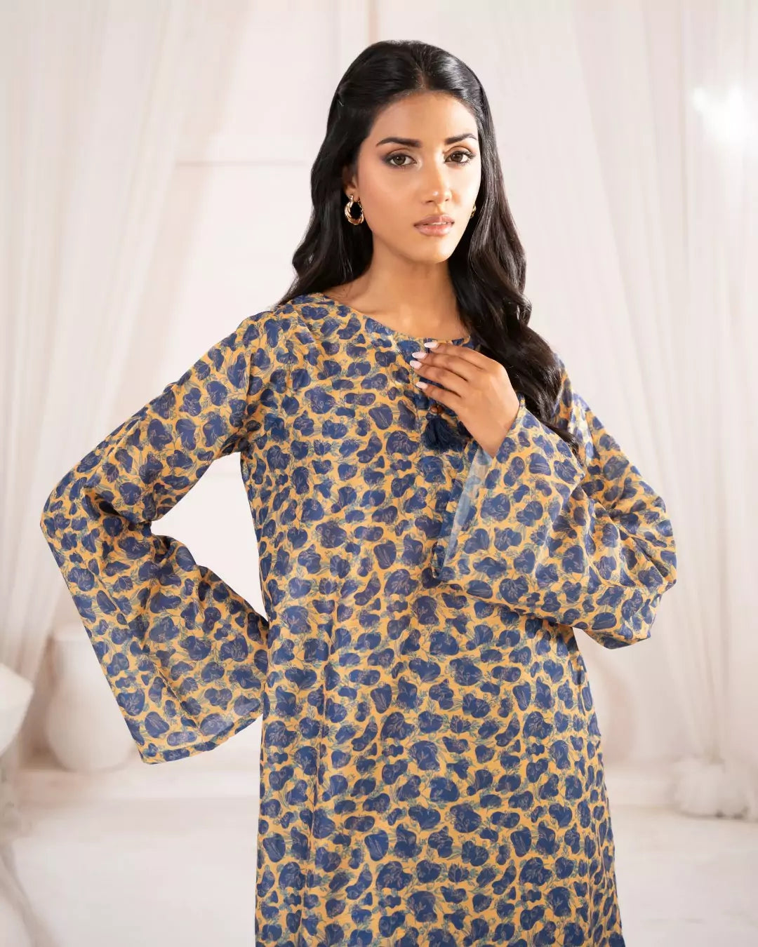 PRINTED ESSENTIAL CORD - Leopard Garden