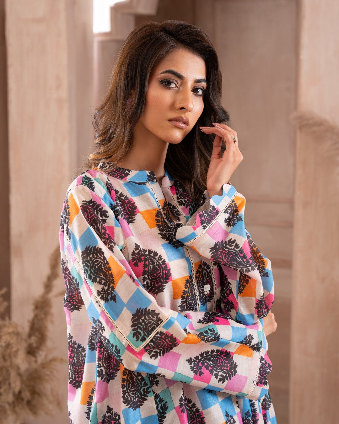 PRINTED ESSENTIAL CO-ORD - Funky Vibes
