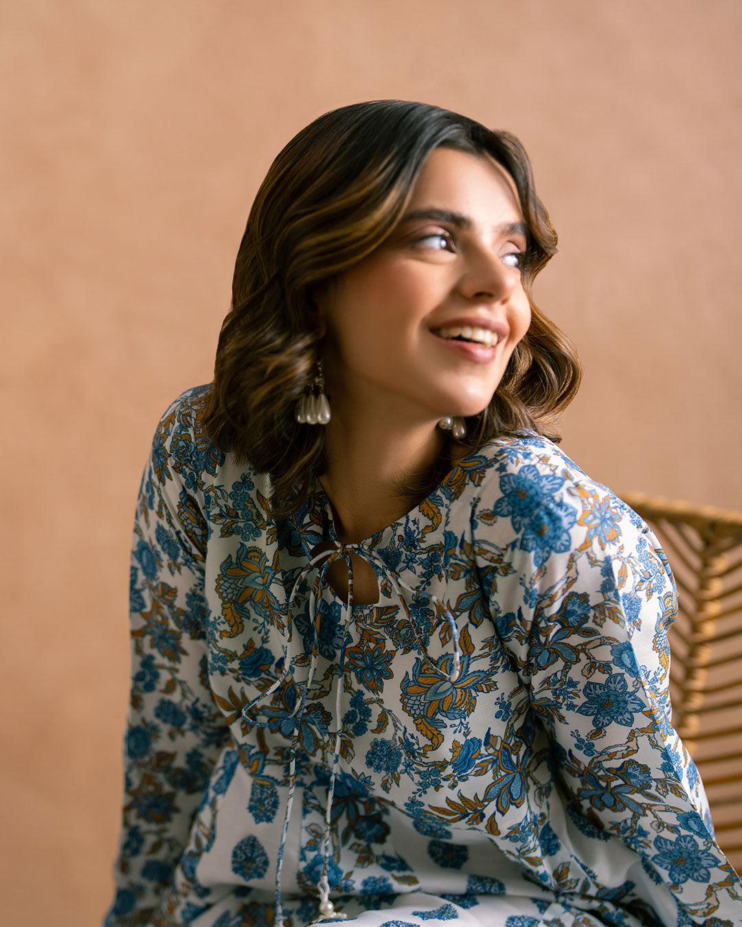 PRINTED ESSENTIAL 1PC - Blue Bliss
