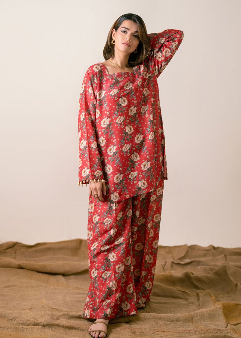 PRINTED ESSENTIAL 2PC CO-ORD - Golden Spice