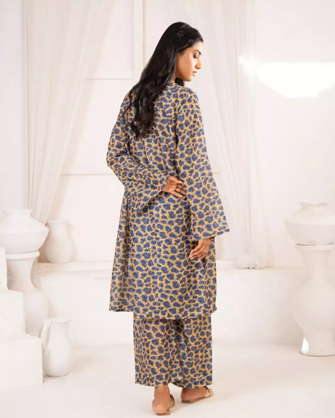 PRINTED ESSENTIAL CORD - Leopard Garden