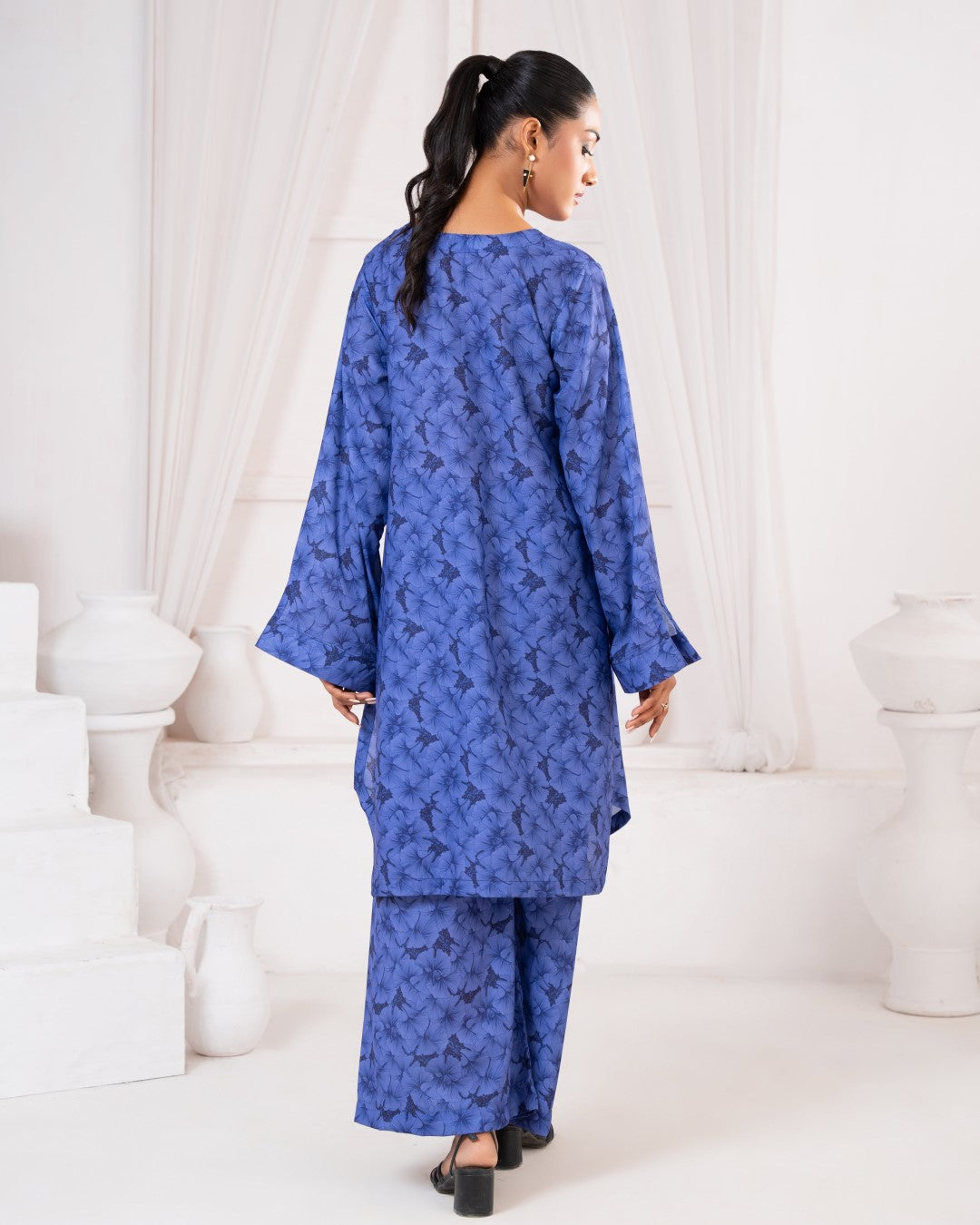PRINTED ESSENTIAL CO-ORD - Midnight Lilies