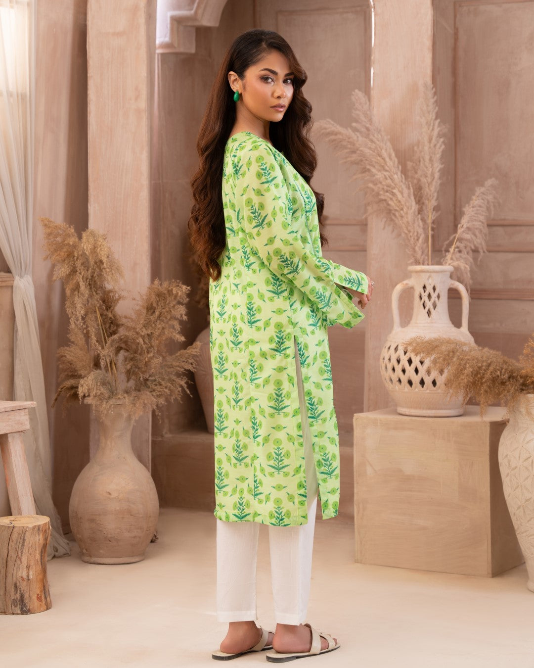 PRINTED ESSENTIAL 2PC - Green Cluster