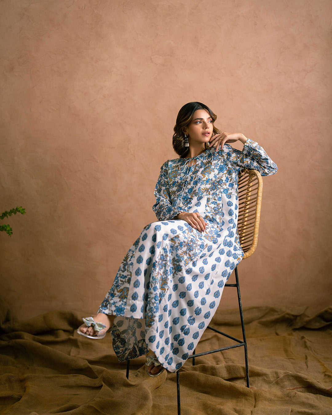 PRINTED ESSENTIAL 1PC - Blue Bliss