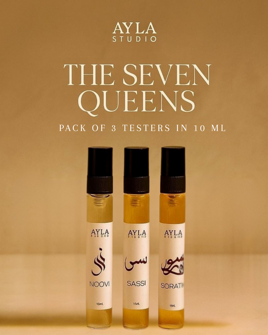 Pack of 3 Queens Perfume - 10 ml