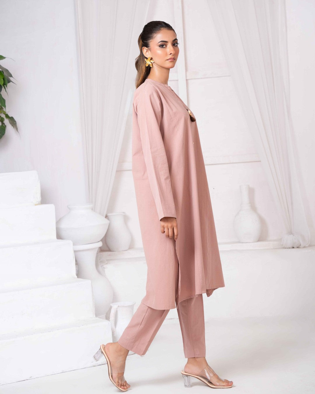 SOLID ESSENTIAL  CO-ORD - Blush