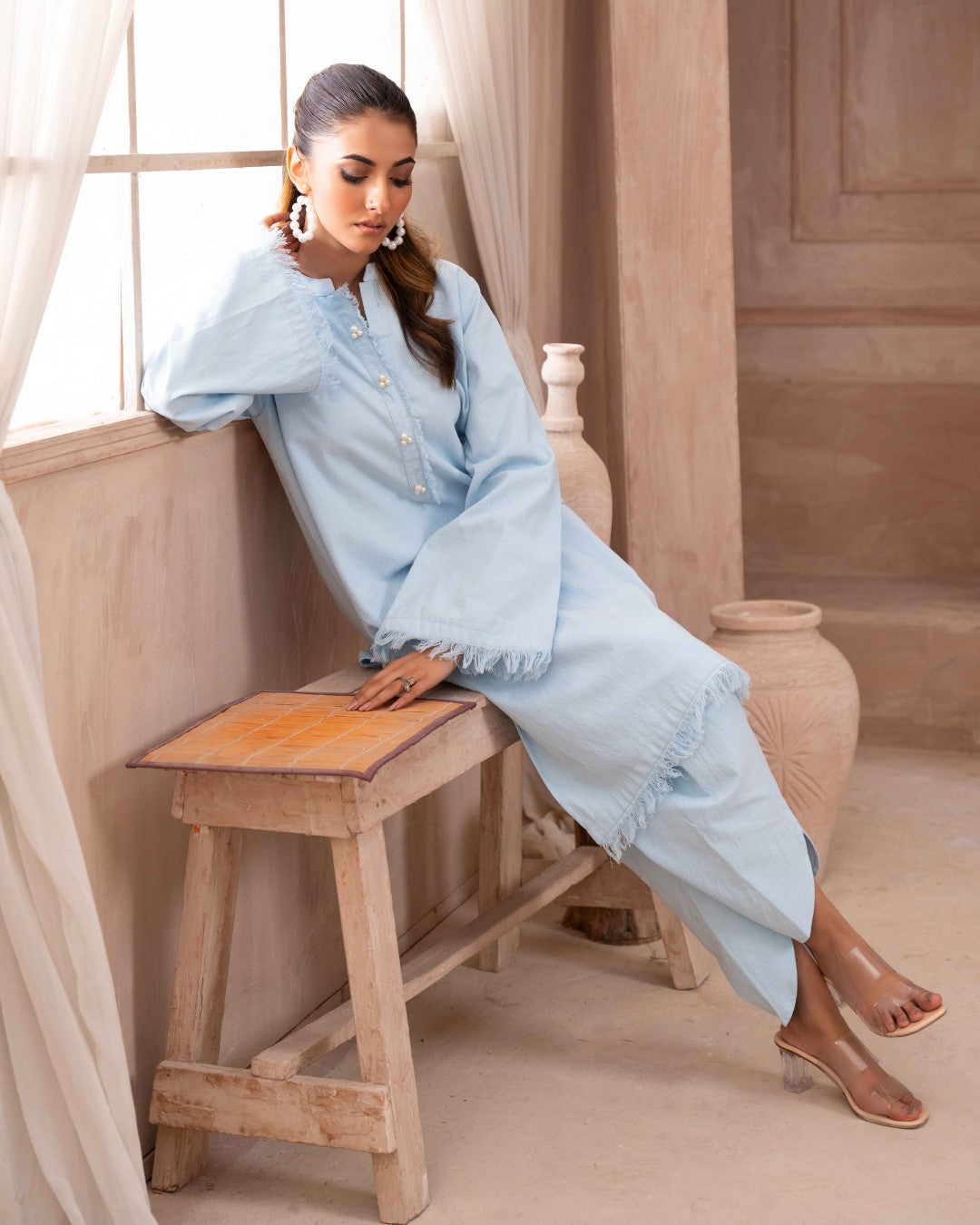 SOLID ESSENTIAL CO-ORD - Ocean
