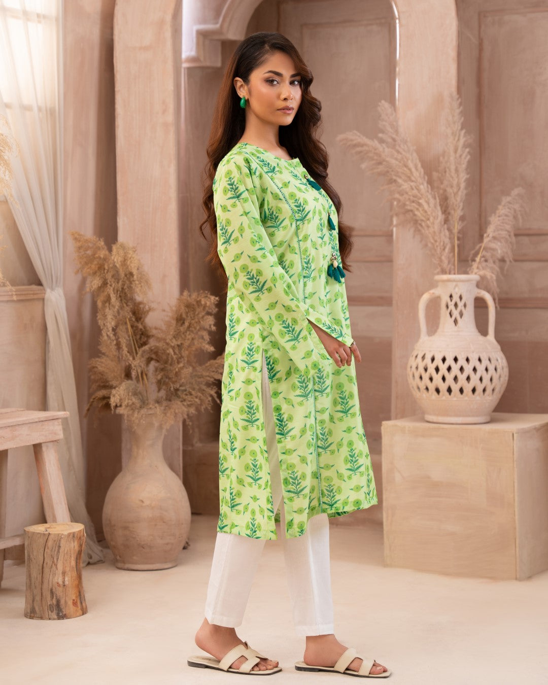 PRINTED ESSENTIAL 2PC - Green Cluster