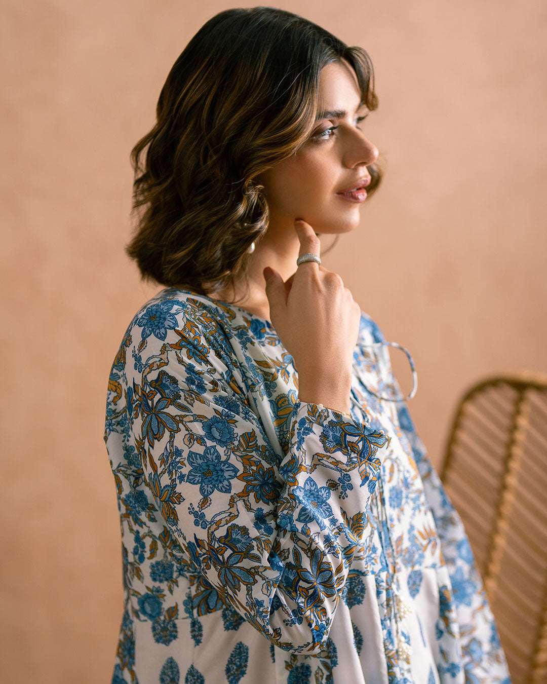 PRINTED ESSENTIAL 1PC - Blue Bliss