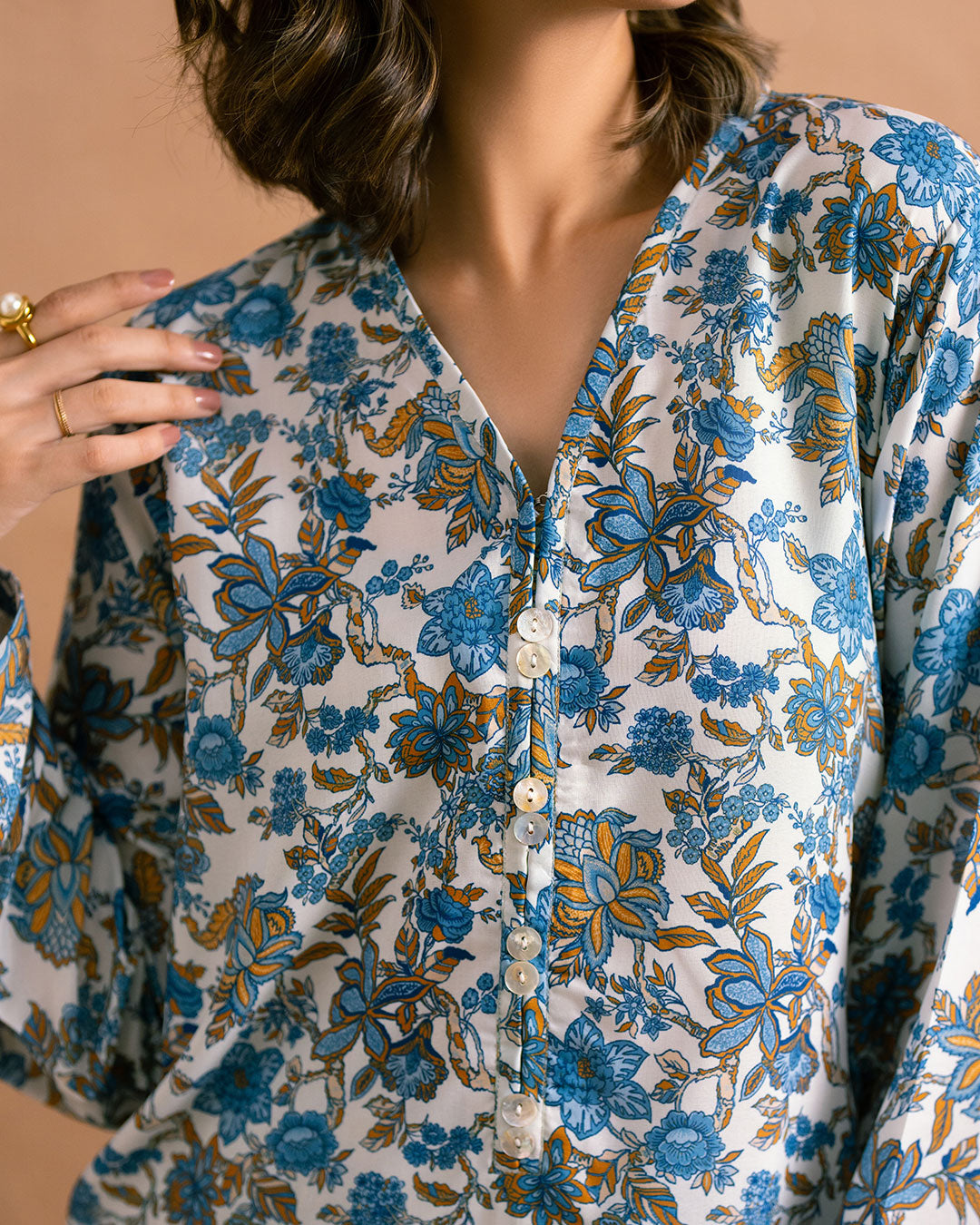 PRINTED ESSENTIAL 2PC CO-ORD - Chinoiseries Bliss