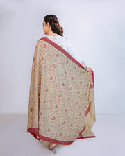 EMBROIDERED PASHMINA SHAWL - ARIA