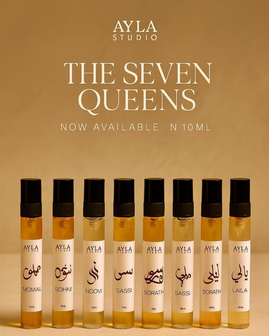 The Seven Queens Perfume Set of 7 – 10ml