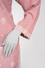 Solid Embroidered | 2-Piece RTW | Pink
