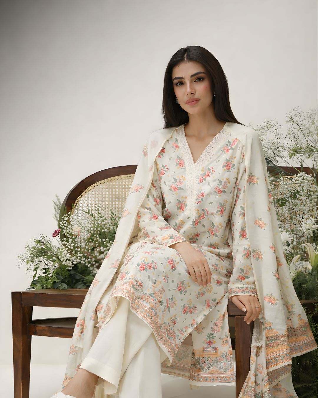 Gul-e-Narma | Jacquard 3-Piece