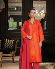 Gulnaar Wave | Jacquard 3-Piece