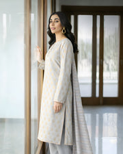 Sahab Baft | Jacquard 3-Piece