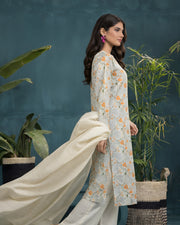 Sunehri Subah | Jacquard 3-Piece